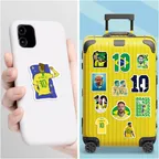 Neymar Jr La Liga Brazil Champions League Stickers thumbnail 8
