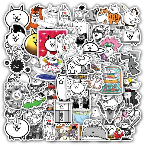 Battle Cats Sticker Set
