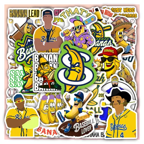 Banana Ball Sticker Set