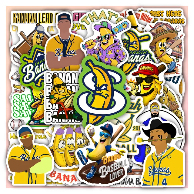 Banana Ball Sticker Set