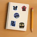 Supernatural Winchester Brothers Sticker Set thumbnail 5