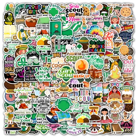 Girl Scout Sticker Set