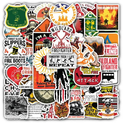 Wildland Firefighter Sticker Set