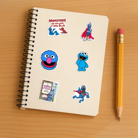 Monster at the End of This Book Stickers