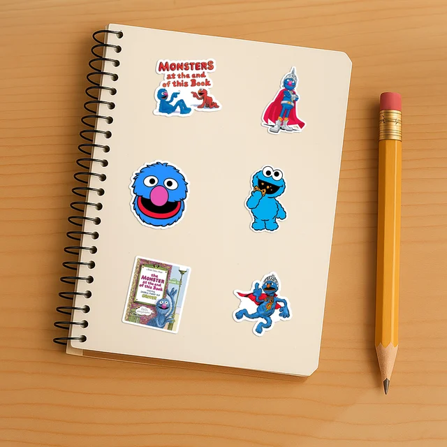 Monster at the End of This Book Stickers