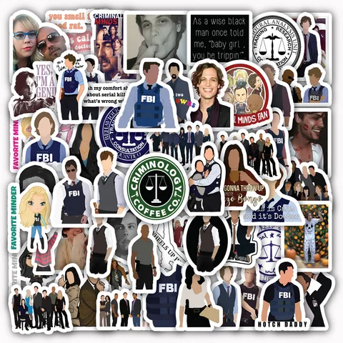 Criminal Minds Sticker Set