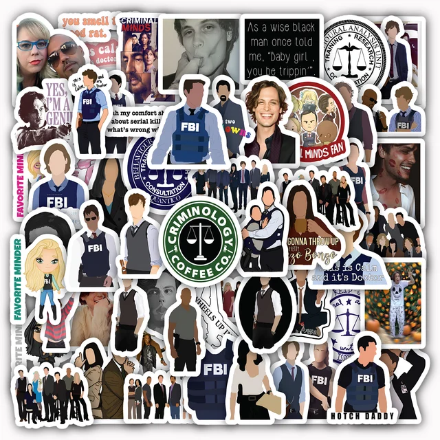 Criminal Minds Sticker Set