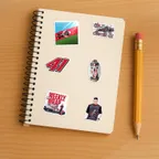 Haas Factory Team Sticker Set thumbnail 5