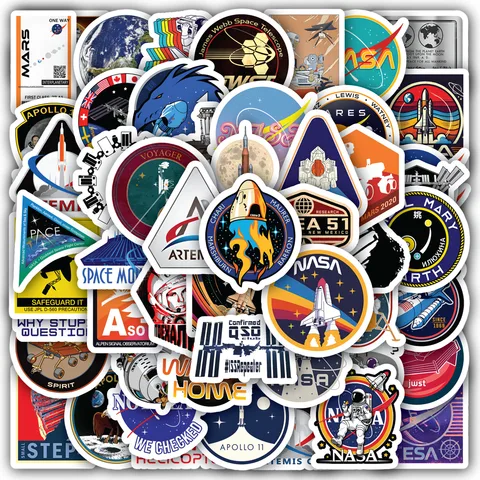 Space Nasa Sticker Set