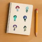 No, Im not a Human Stickers thumbnail 5