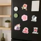 What in Carnation Cowboy Sticker Set thumbnail 7