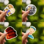 One Puch Man Sticker Set thumbnail 7