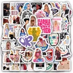 Female Pop Singer Sticker Set thumbnail 1