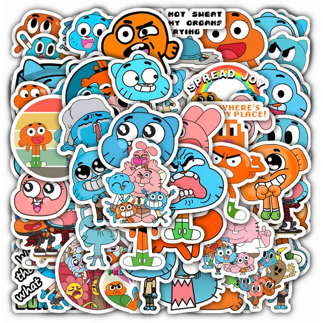 The Amazing World of Gumball Stickers