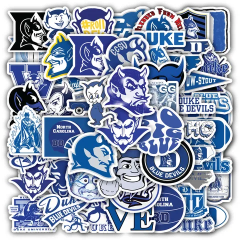 Duke Blue Devils Sticker Set