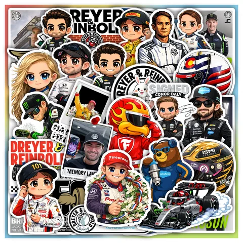 Dreyer & Reinbold Racing Sticker Set