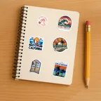 Sunny California State Sticker Set thumbnail 5