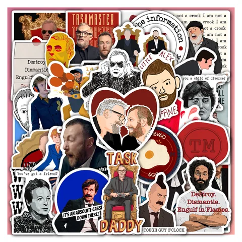 Taskmaster Sticker Set
