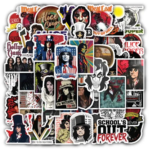 Alice Cooper Sticker Set