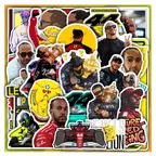 Lewis Hamilton Sticker Set thumbnail 1