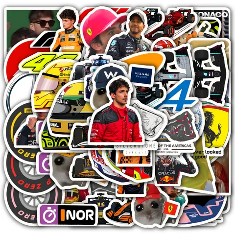 Formula 1 Sticker Set