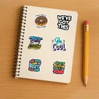 Motivational Quote Stickers 300 thumbnail 6
