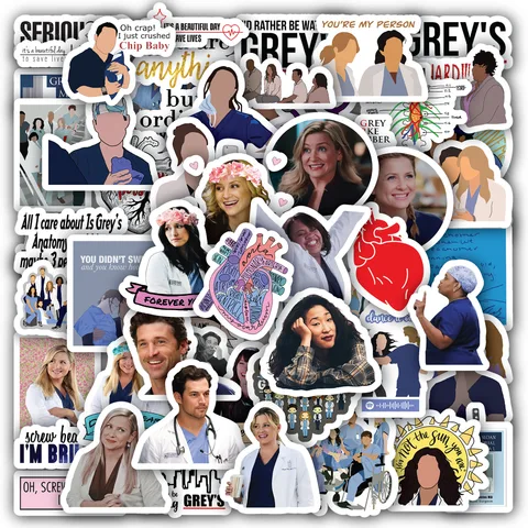 Grey Anatomy Sticker Set