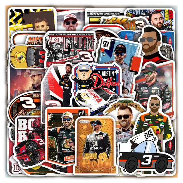 Austin Dillon Sticker Set