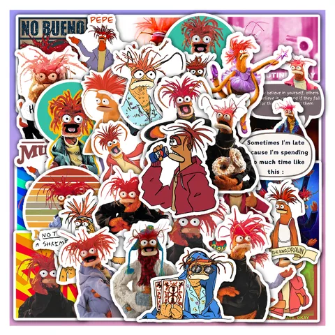 Pepe the King Prawn Sticker Set