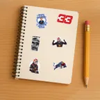 Max Verstappen Sticker Set thumbnail 5