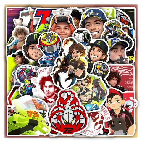 Marco Bezzecchi Sticker Set
