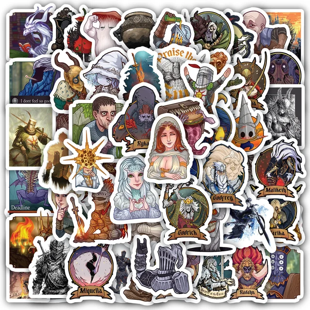 Dark Soul Sticker Set