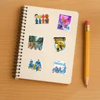 Fantastic Four Sticker Set thumbnail 5