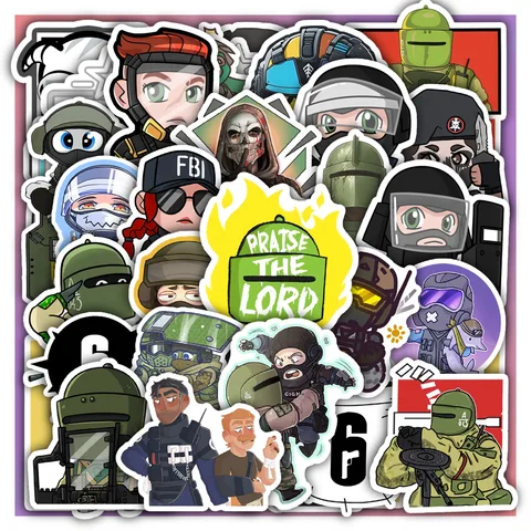 Rainbow Six Siege Sticker Set