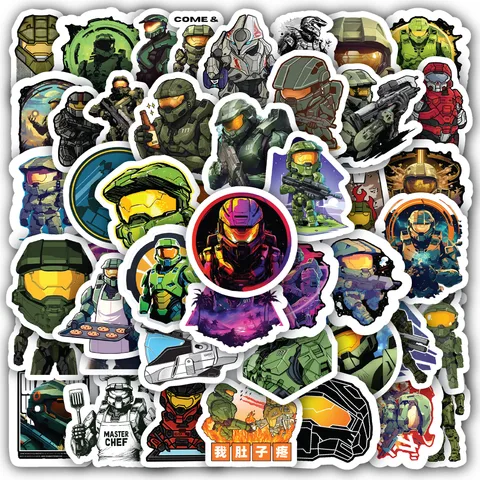 Halo the Master Chief Sticker Set