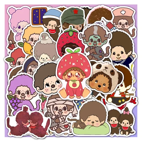 Monchhichi Sticker Set