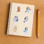 Miniatura 5 de Bluey Sticker Set