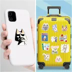 Toro Cartoon Cat Sticker Set thumbnail 8