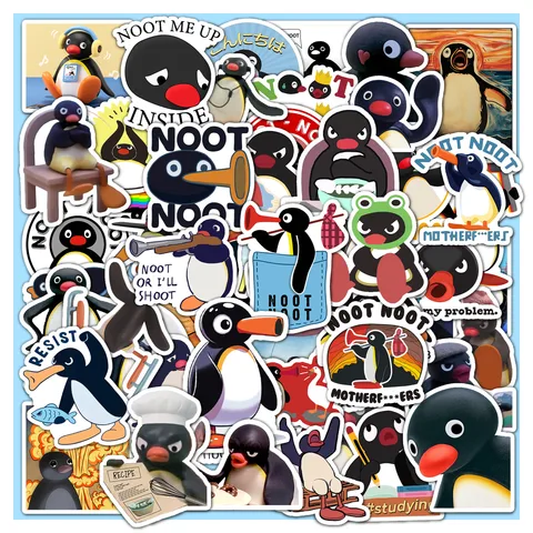 Pingu Meme Sticker Set