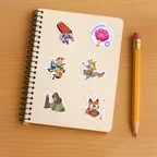 Zootopia Judy Hopps Nick Wilde Stickers thumbnail 5