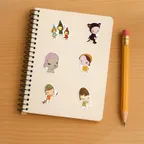 Miniatura 5 de Yoshitomo Nara Sticker Set