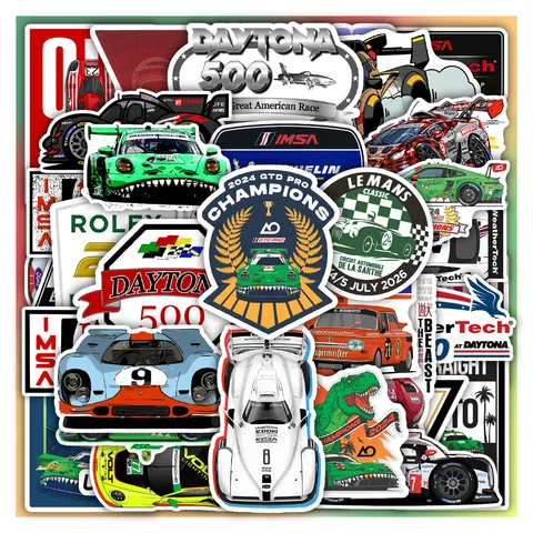 Imsa Weathertech Sportscar Championship Sticker Set