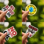 No Blood for Oil Sticker Set thumbnail 2