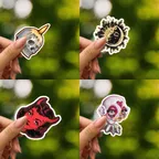 Occult Celestial Creepy Sticker Set thumbnail 2