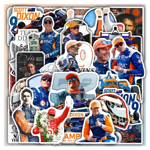 Scott Dixon Sticker Set