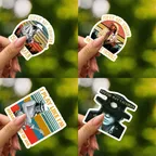 Stevie Ray Vaughan and Double Trouble Stickers thumbnail 2