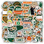Miami Hurricane Sticker Set thumbnail 1