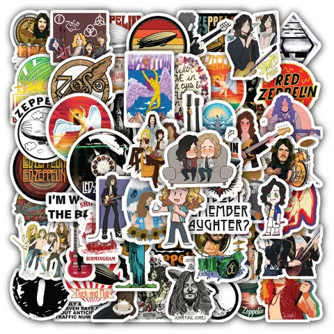 Led Zepplin Sticker Set