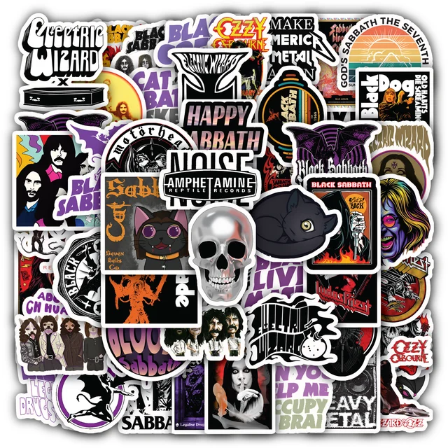 Black Sabbath Sticker Set