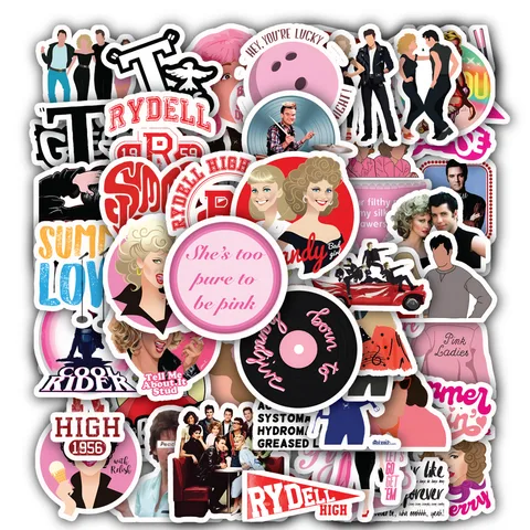 Grease Sticker Set